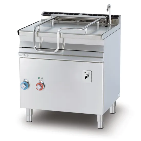 Electric Fry top avatud kapis