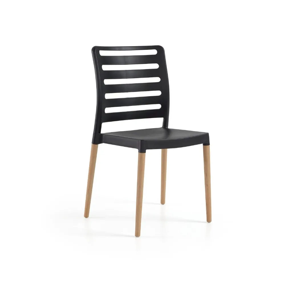 Tvirta Kėdė Diva su Medinėmis Kojomis