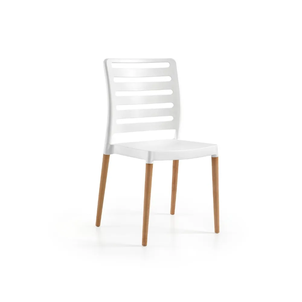 Tvirta Kėdė Diva su Medinėmis Kojomis