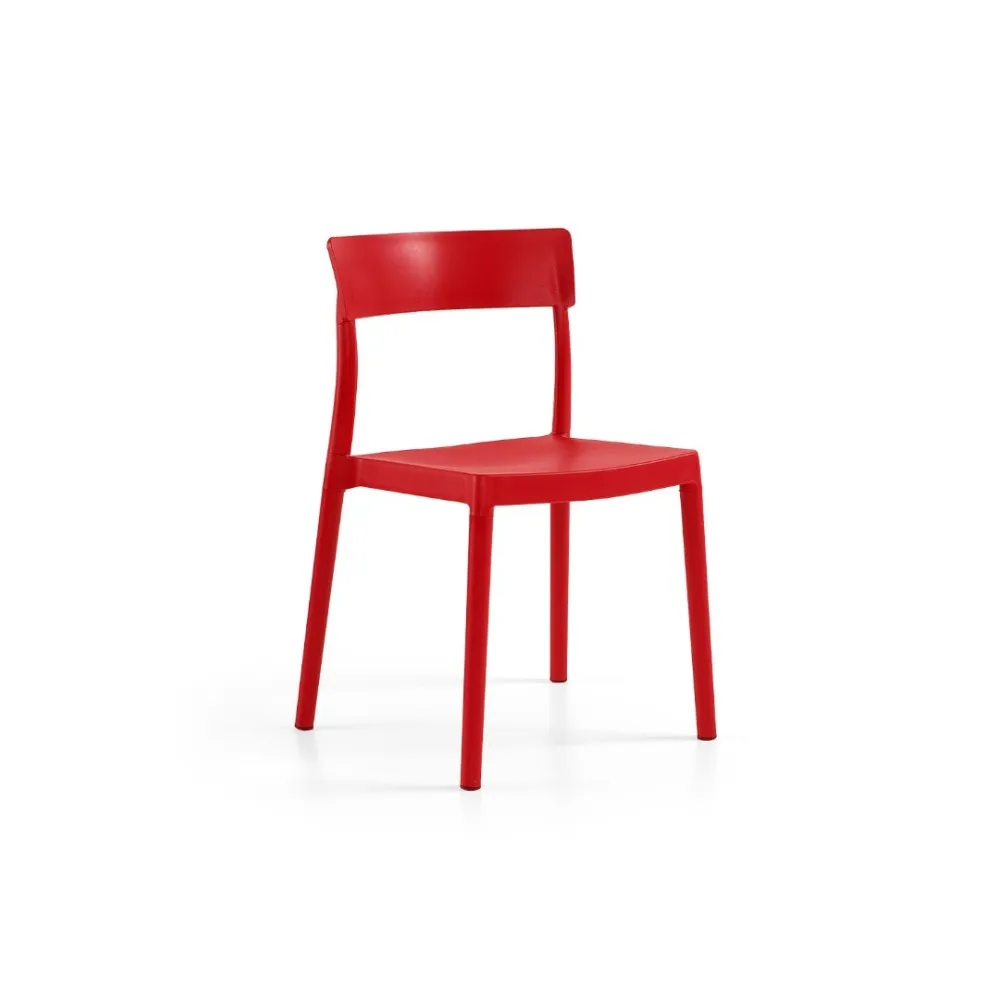 Chaise d'extérieur Lilly en polypropylène