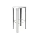 Oslo High Bar Stool - Sleek Aluminum Design