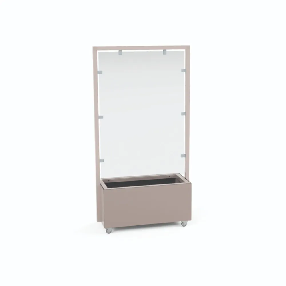 Compact Divider Screen with Wheels