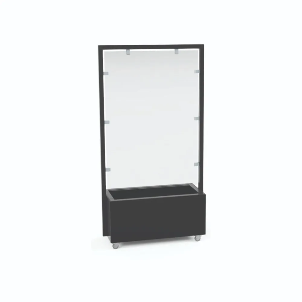 Compact Divider Screen with Wheels