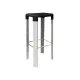 Oslo High Bar Stool - Sleek Aluminum Design