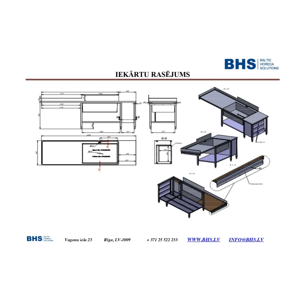Table de Billard Élégante en Acier
