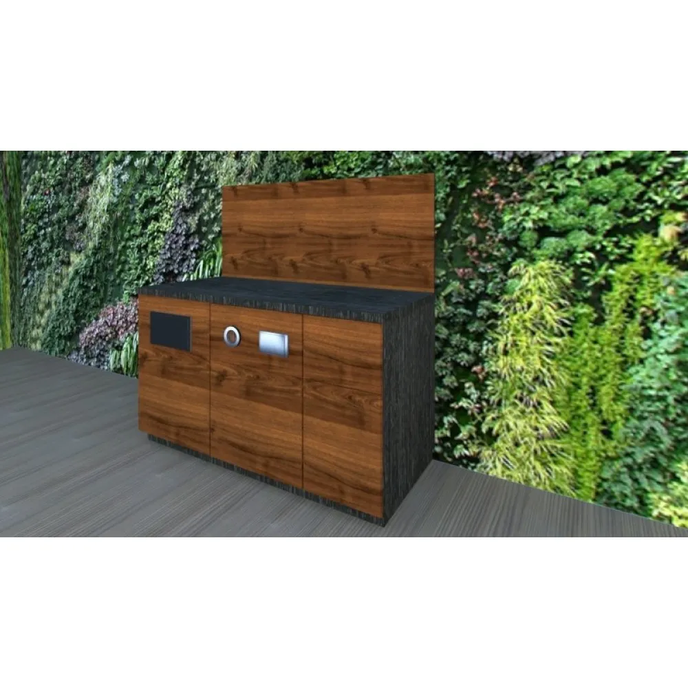 Elegant Coffee Machine Table