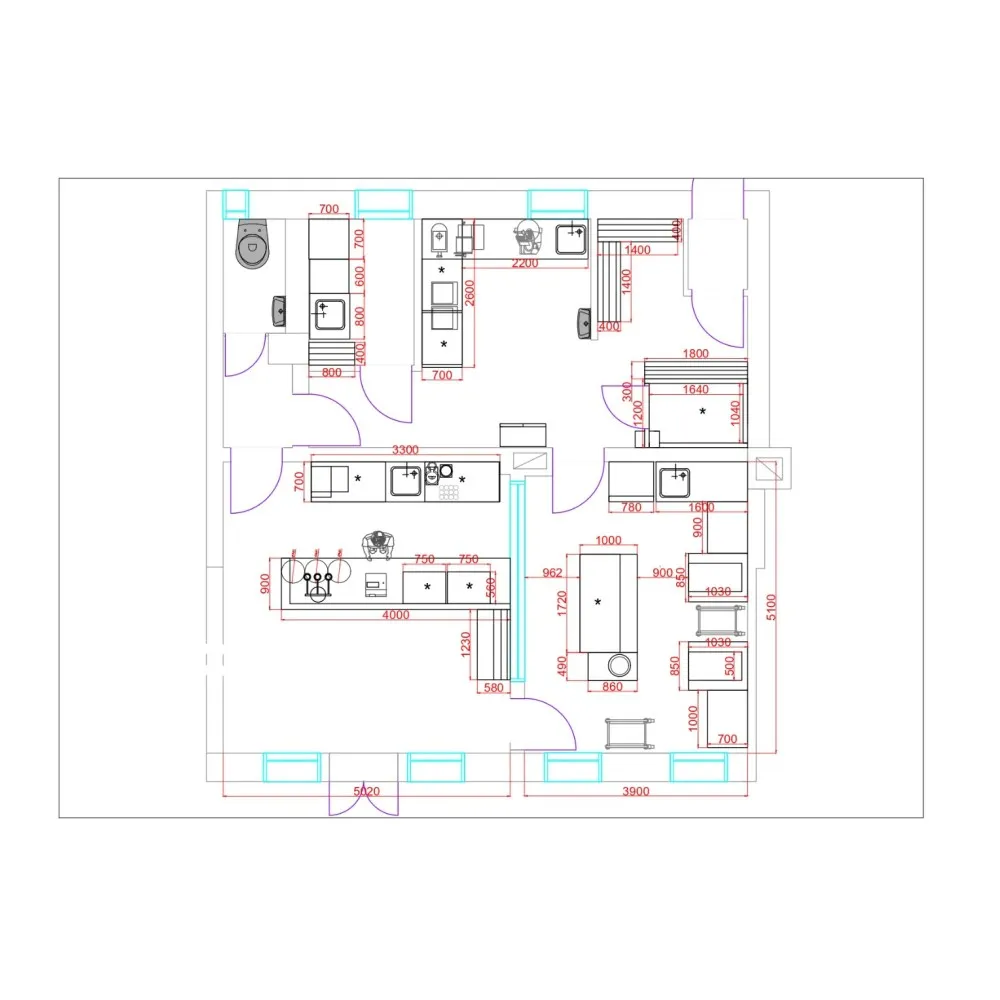 Dessin de confiserie