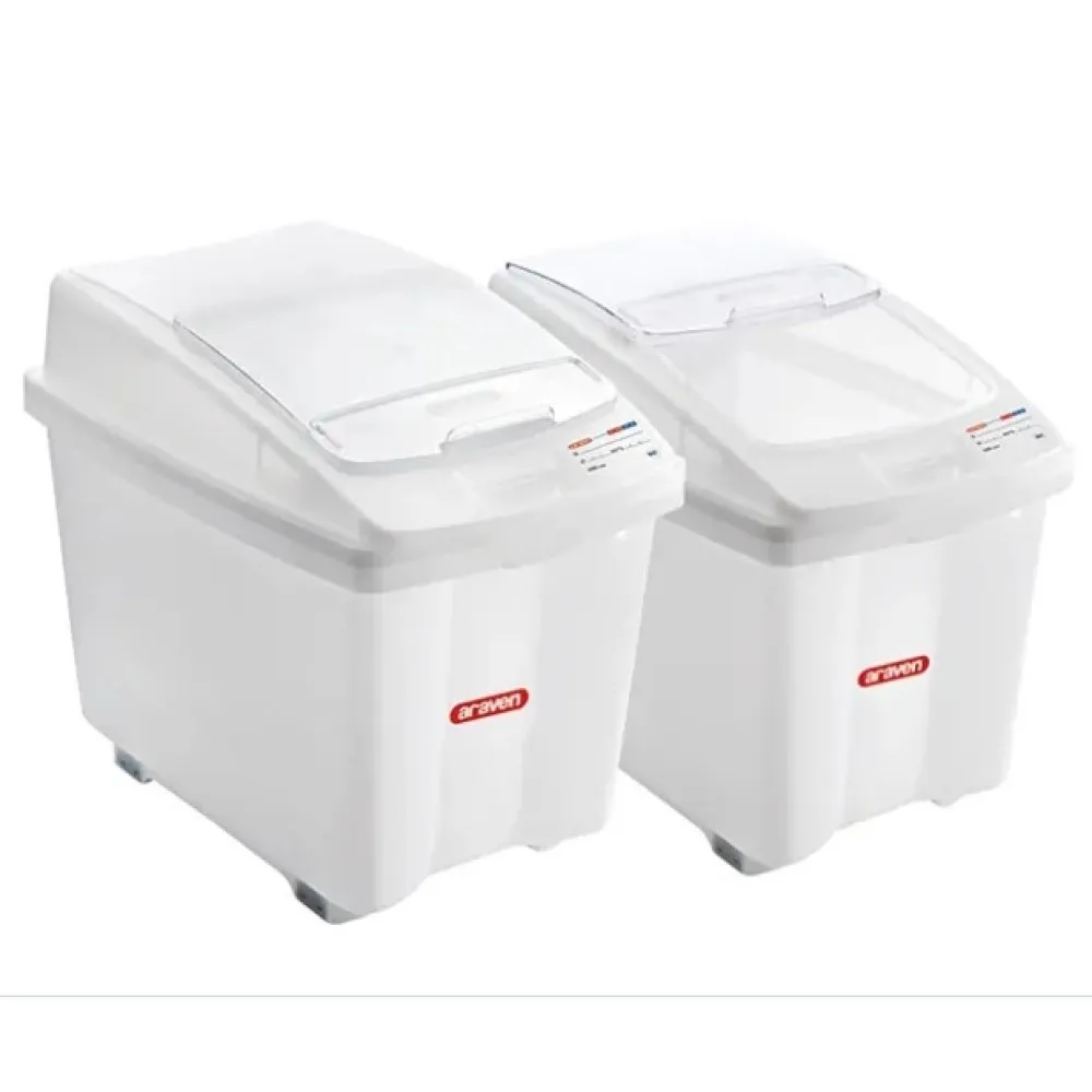 Контейнер для хранения продуктов 80 л с колесами