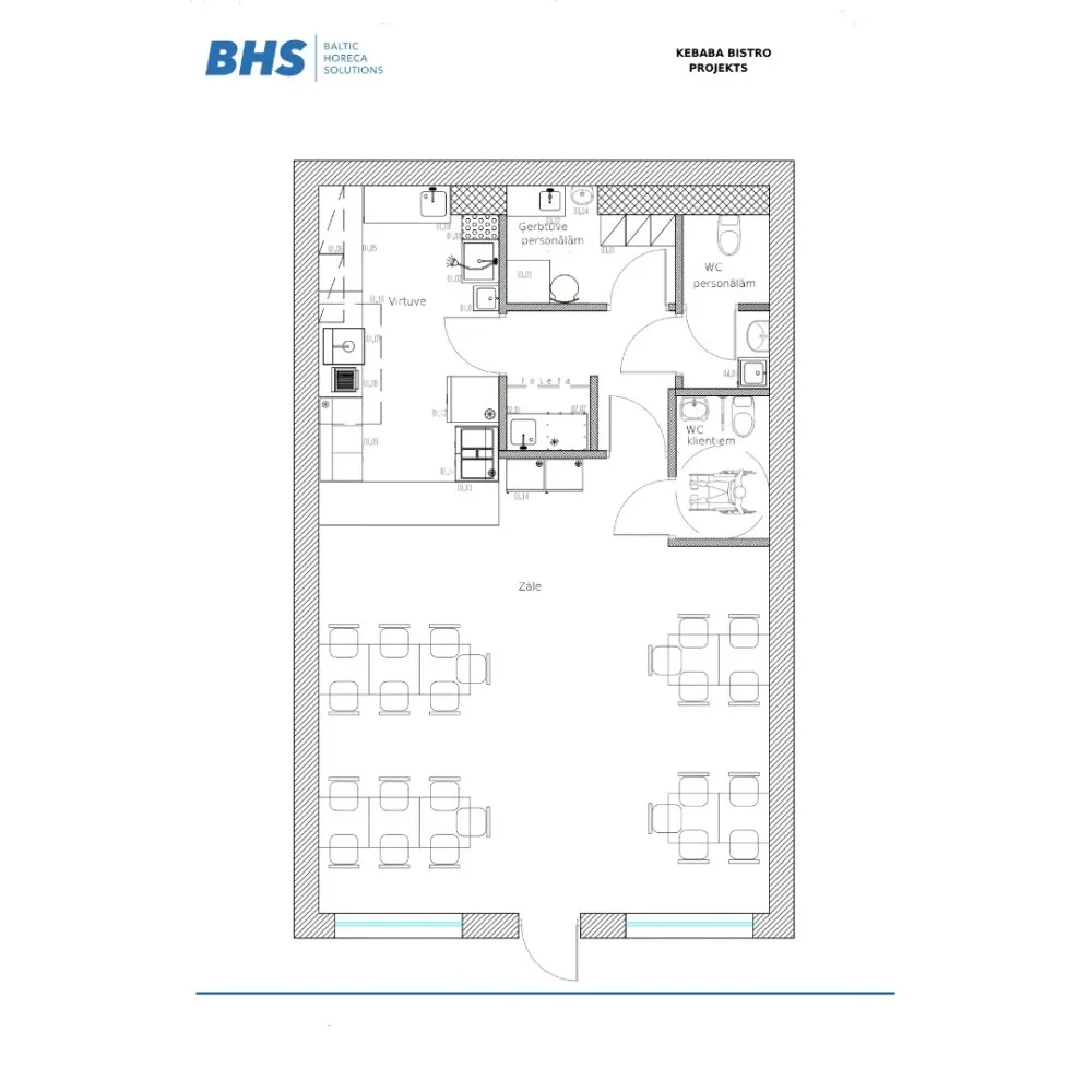 Kebab Bistro Projektas