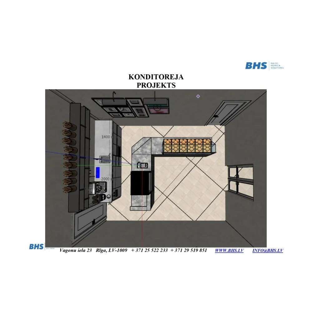 Dessin de confiserie