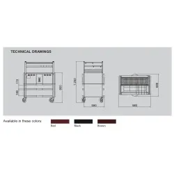 Jaapani stiilis söegrill R90S