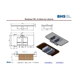 N/t virsma ar 2 izlietnem NN47
