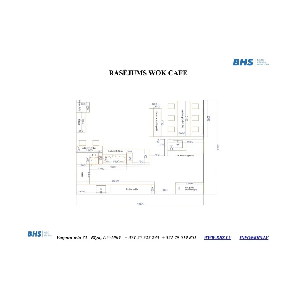 Kūrybinis WOK Kavinė projektas