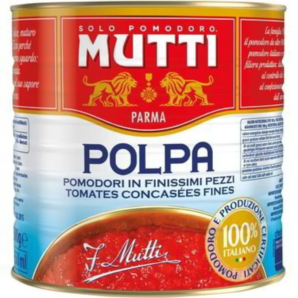 MUTTI Smulkinti Pomidorai 2500g