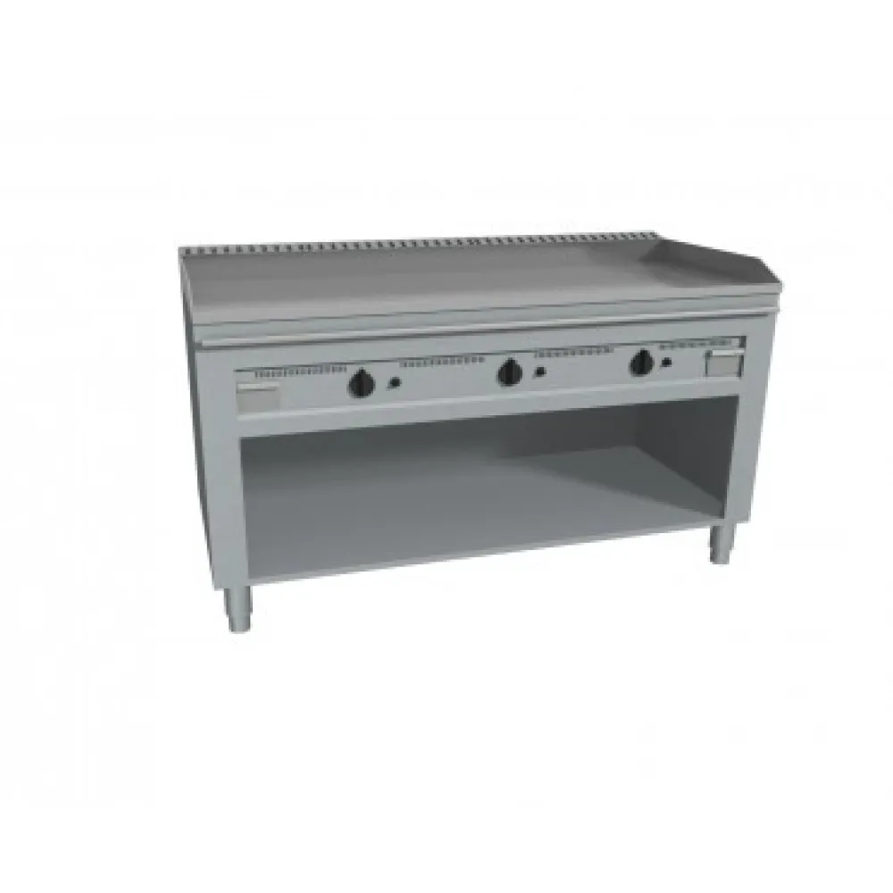 Authentic Japanese Gas Teppanyaki Grill with Shelf TEM3/140G