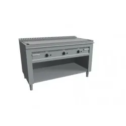 Japanese gas plate with shelf  TEP3/120G