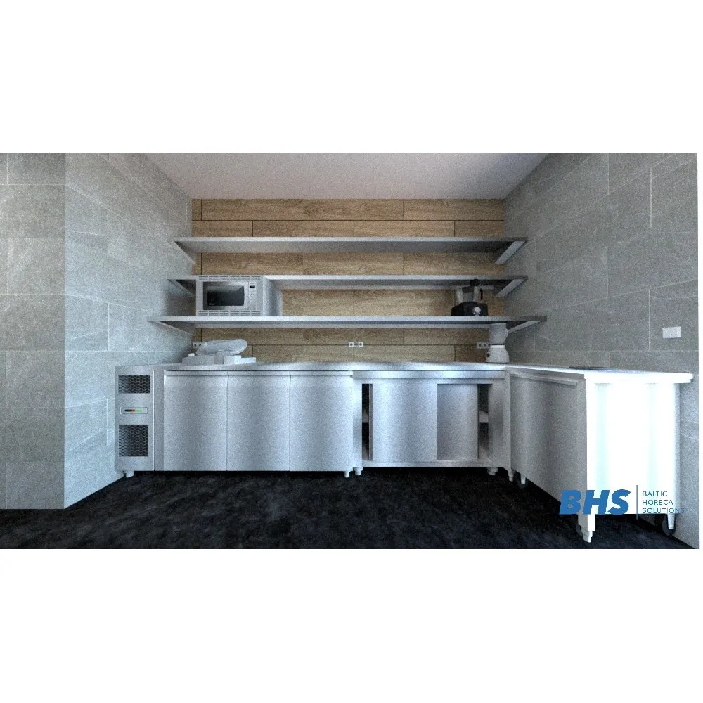 3D Virtuvės Kavinė Baltezers