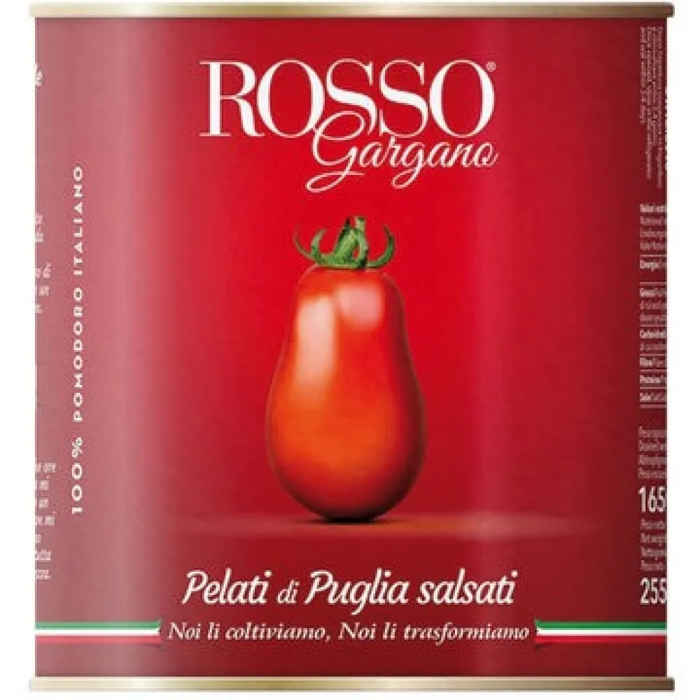 Aukščiausios kokybės sveiki pomidorai Rosso Gargano 2500 g