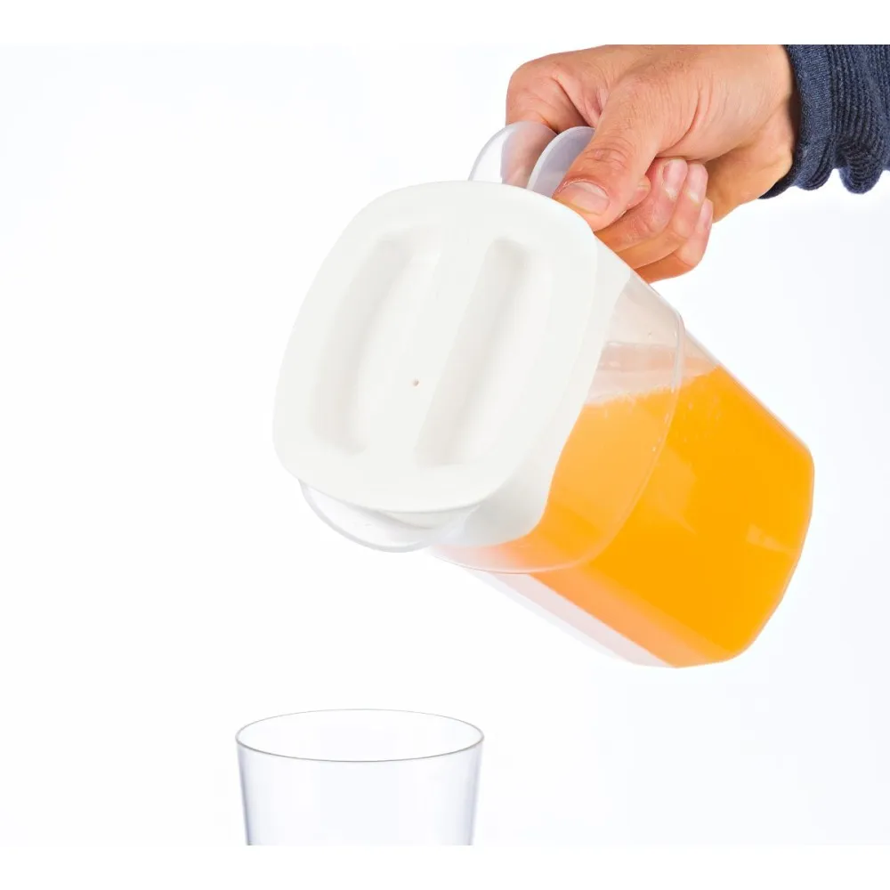 Versatile PP Stackable Pitcher with Lid - 1.4L