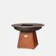 OnFire Corten Charcoal BBQ Grill - 600mm