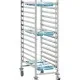5-Compartment Serving Tray Trolley
