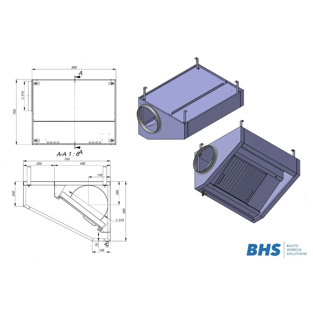 Hottes NN80 - Cuisine Sur Mesure
