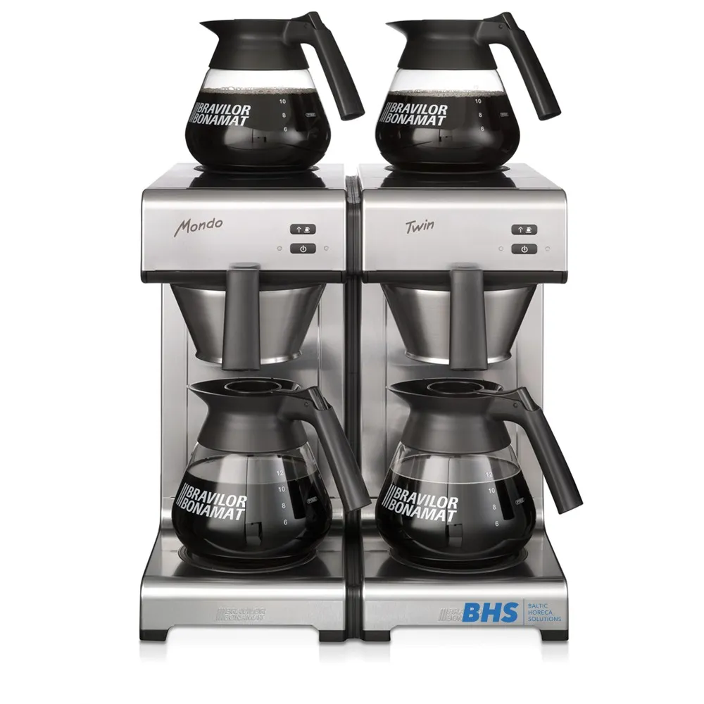 MONDO Dvyniai: Filtruotos kavos aparatas