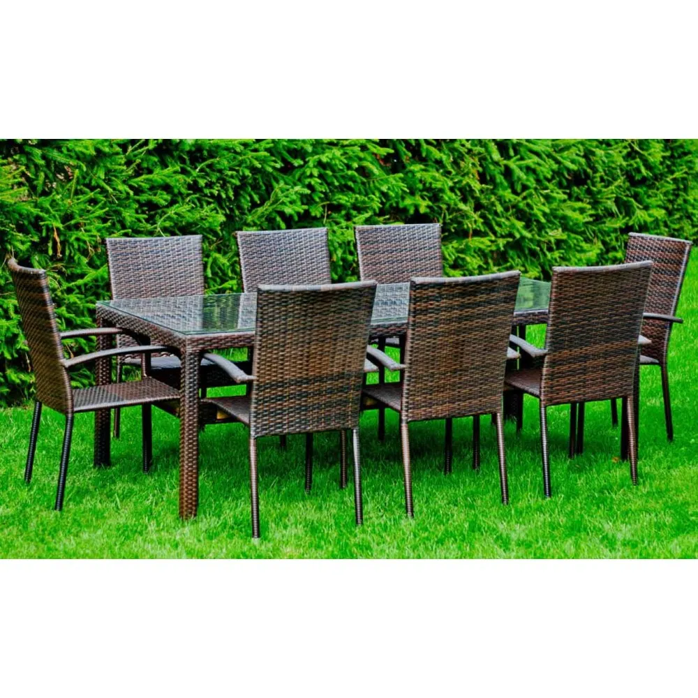 Обеденный стол Sottile с 8 стульями