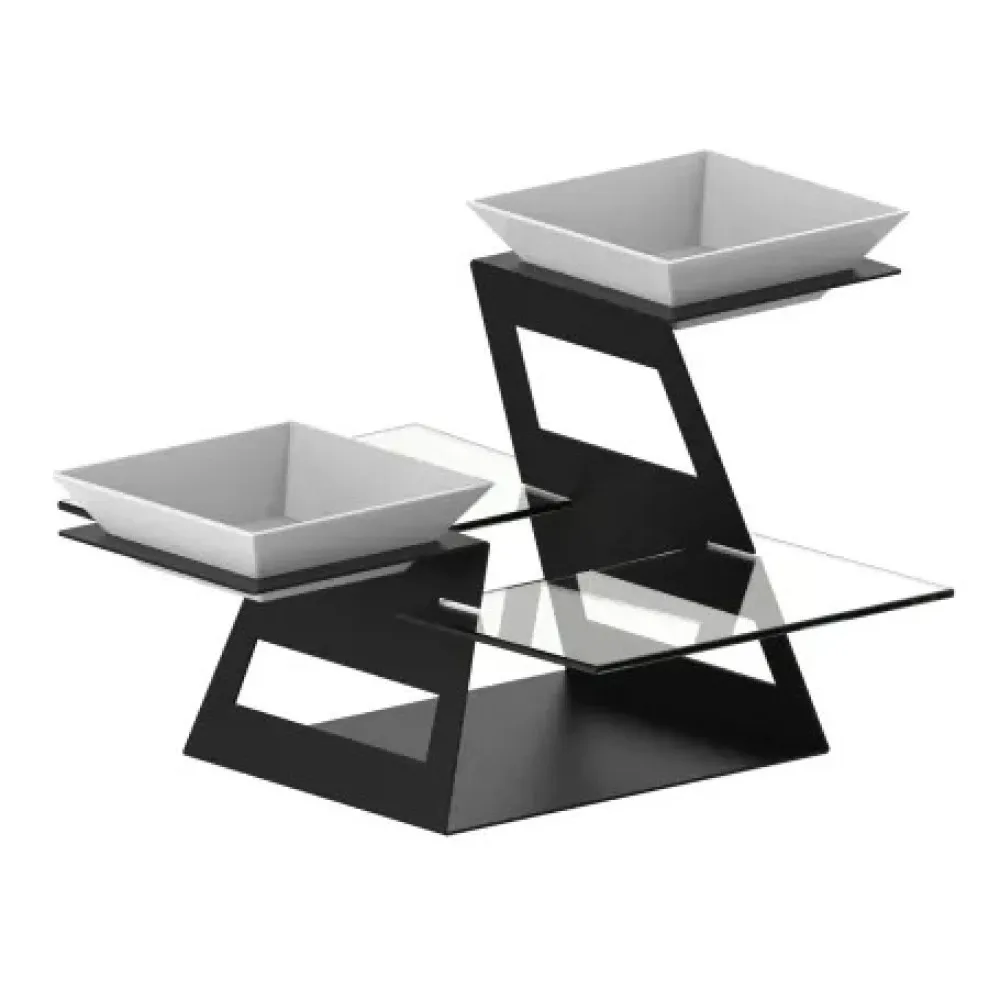 Elegantais šķīvju statīvs METI