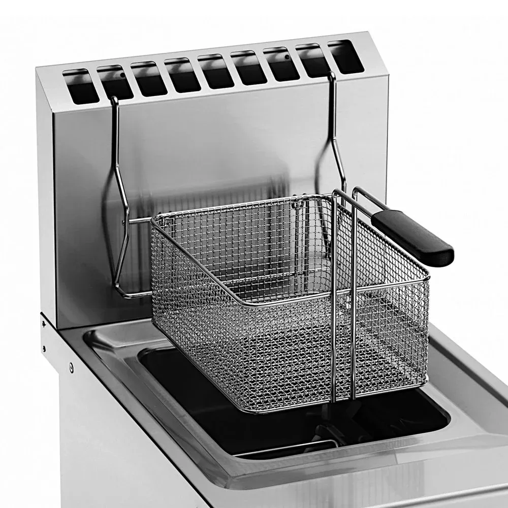 Профессиональная газовая фритюрница с краном на 10 литров