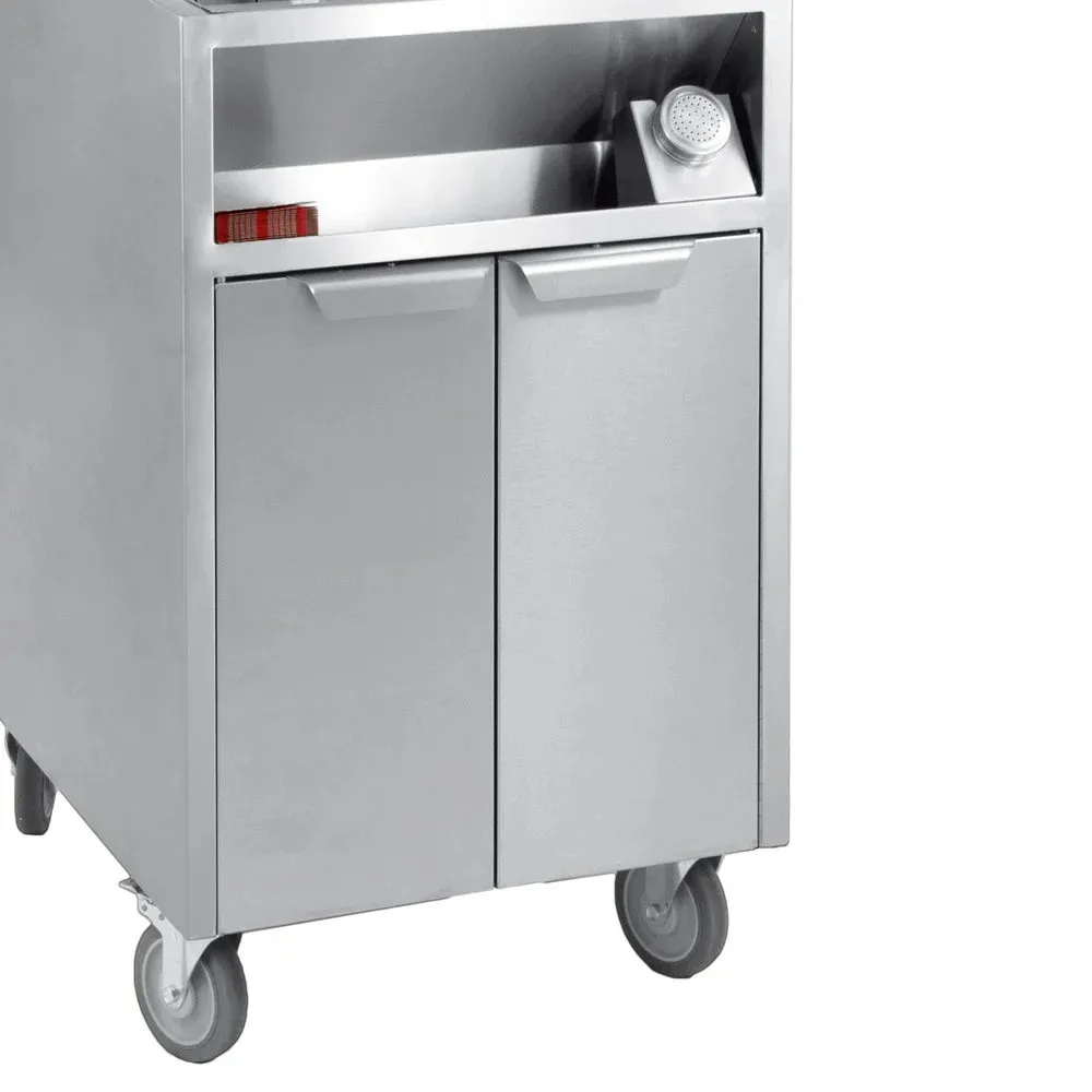 Тележка для картофеля фри с хранилищем PM