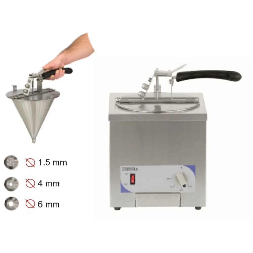 Электрический конусный нагреватель для соуса