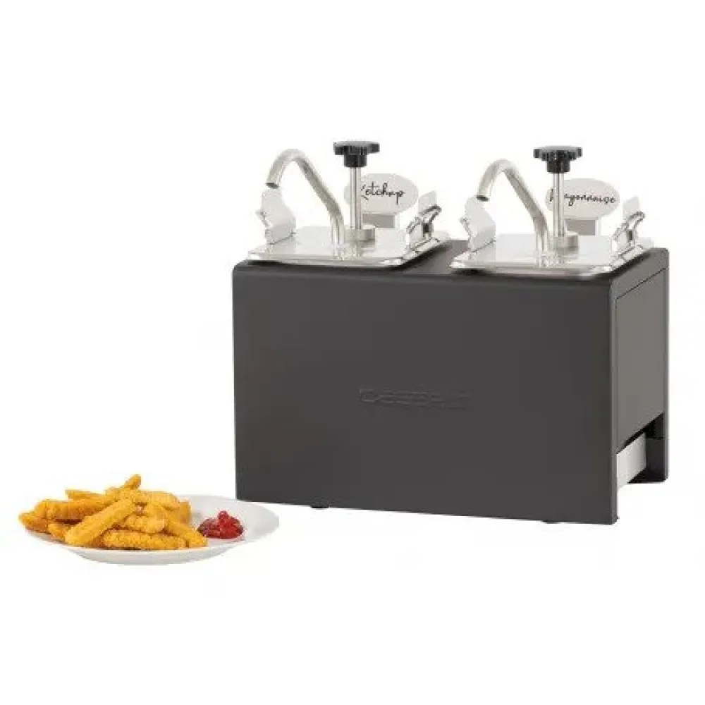 Topeltkülm kastme dosaator 2 x GN1/6