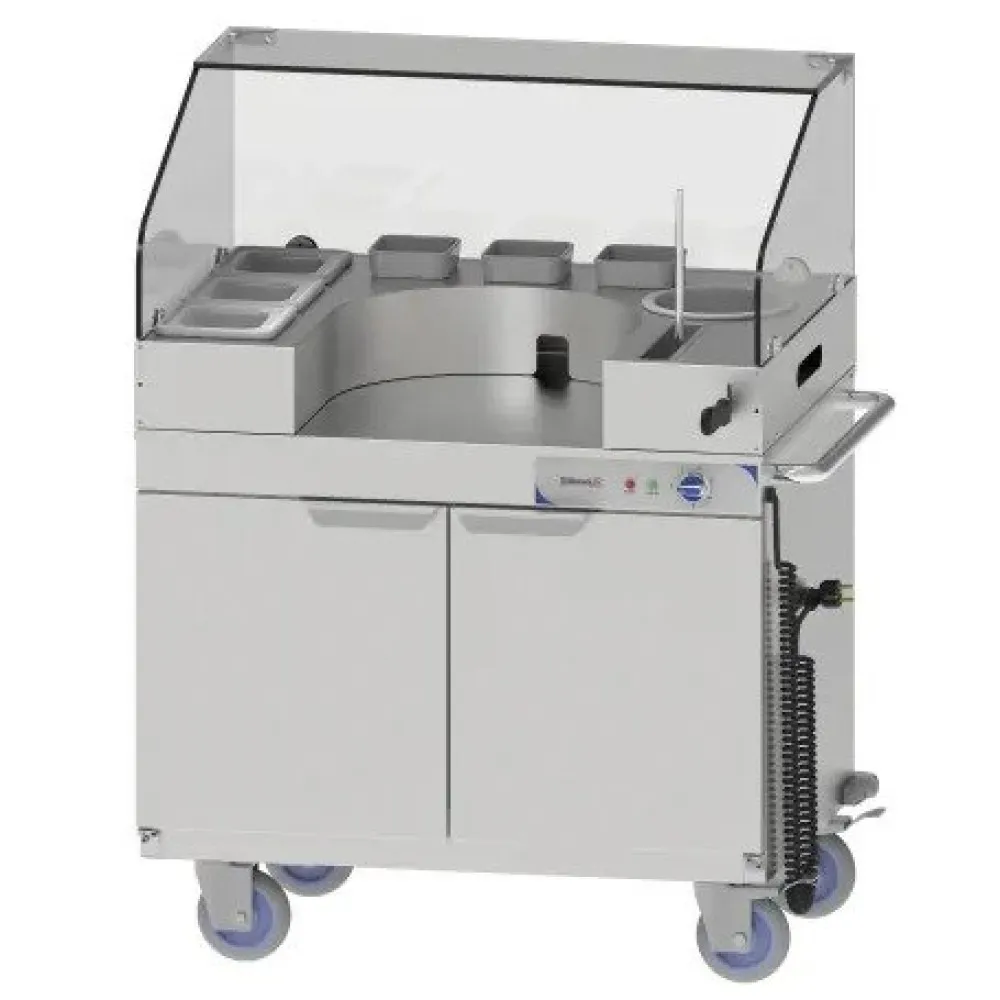 Electric Snack Warmer Trolley