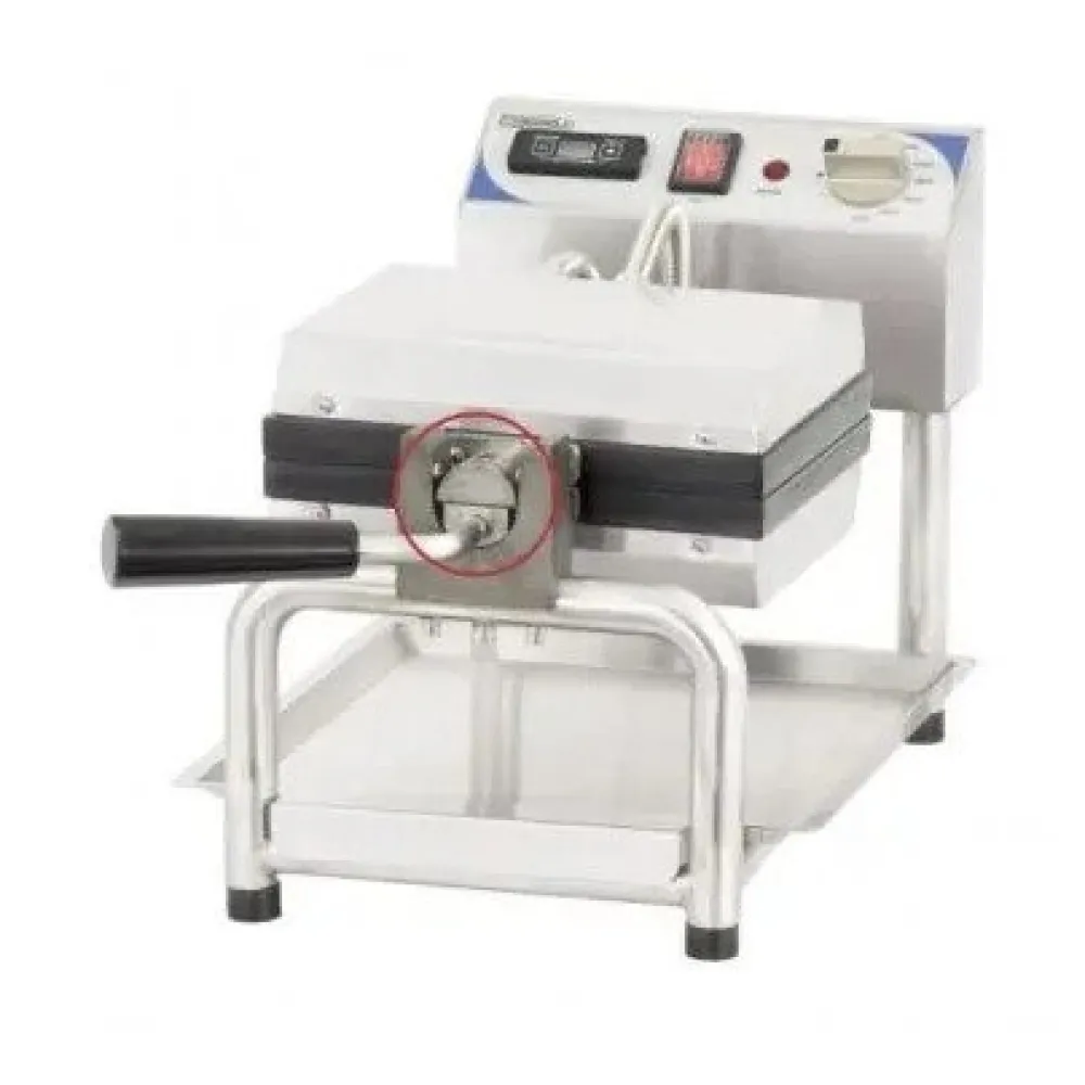 Profesionali vaflinė keptuvė su 180° sukimu