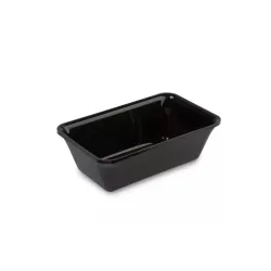 Plexi tray GN 1/4 80 container Black