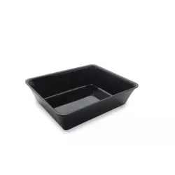 Plexi tray GN 1/2 80 container Black