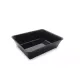 Polümetüülmetakrülaadist GN 1/2 80 mm Plexi nõu Must (A00003414)