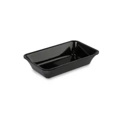 Plexi tray GN 1/4 50 container Black