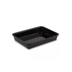 Plexi tray GN 1/5 40 container Black