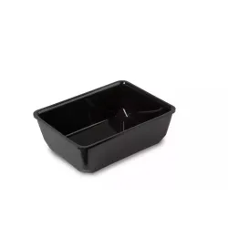 Plexi tray GN 1/5 80 container Black