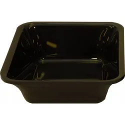 Plexi tray GN 1/6 50 container Black