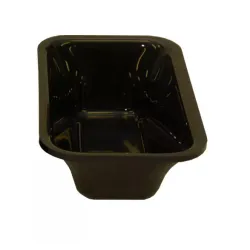 Plexi tray GN 1/9 50 container Black