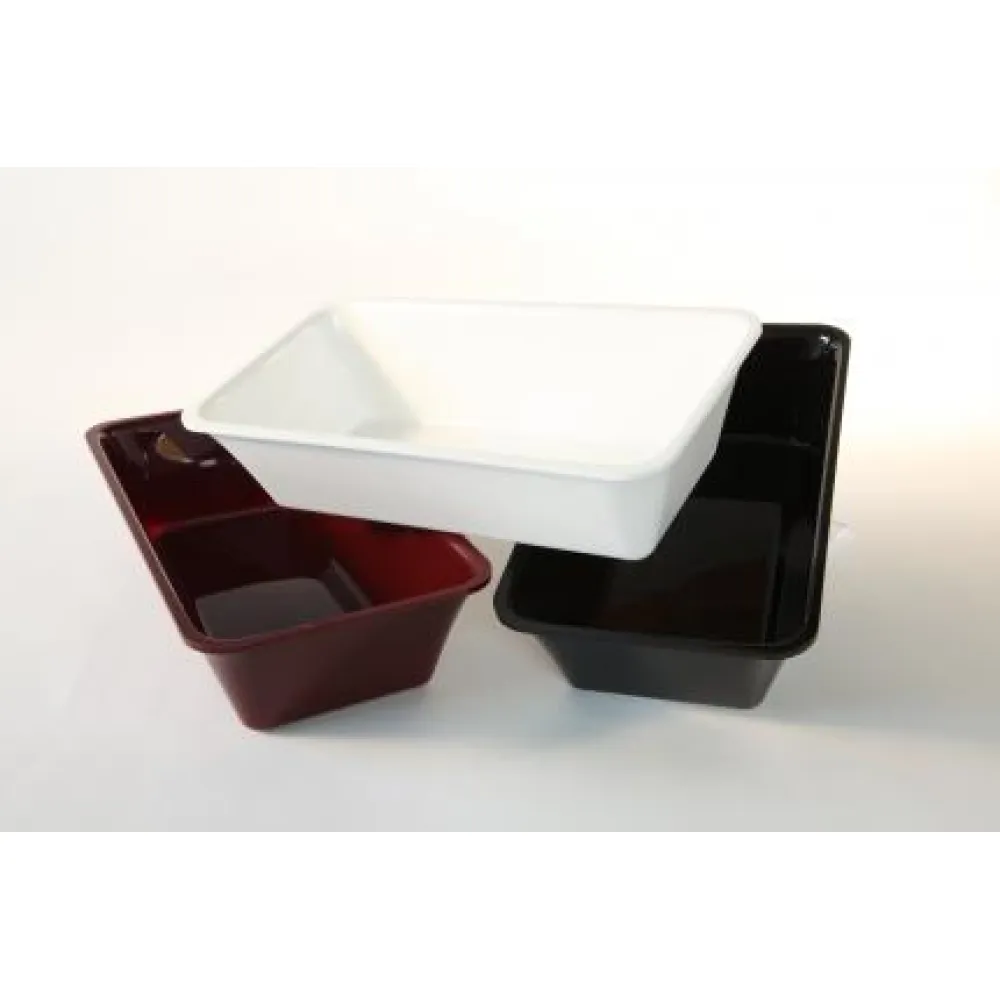 Polümetüülmetakrülaadist GN 1/3 80 mm Plexi nõu Valge (A00001569)