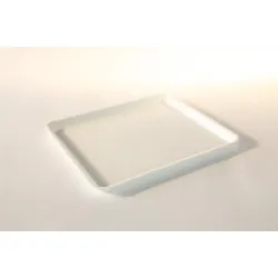 Polümetüülmetakrülaadist GN 1/2 20 mm Plexi nõu valge