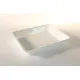 Polümetüülmetakrülaadist GN 1/2 50 mm Plexi nõu valge (A00003448)