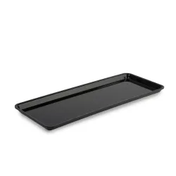 Plexi tray GN 2/5 20 container Black