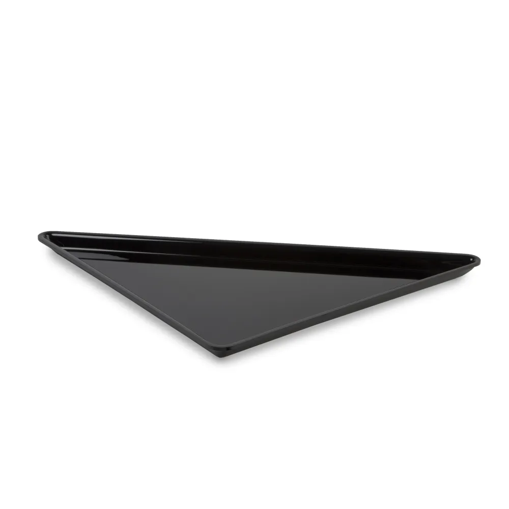 Polümetüülmetakrülaadist Plexi Triangle anum, 400x400x530x50mm , must (A00017600)
