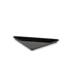 Polümetüülmetakrülaadist Plexi Triangle anum, 270x270x360x20mm , must