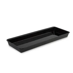 Plexi tray GN 2/5 40 container Black